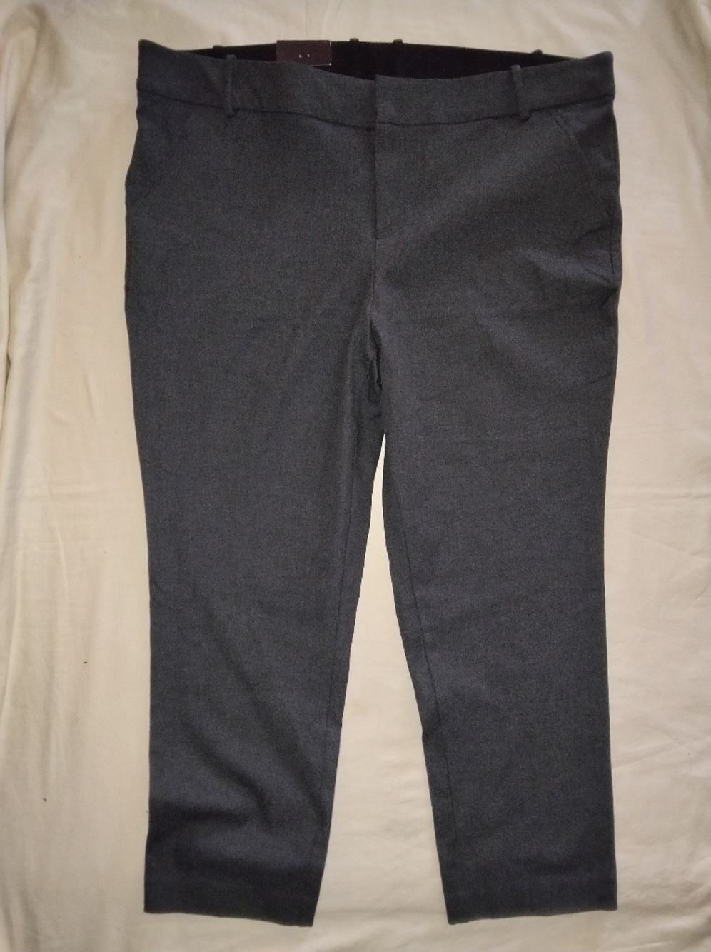 Source Unknown Charcoal Gray Women's Dress Pants